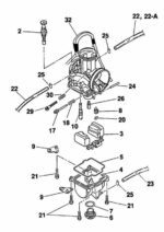 Carburateur KEIHIN PWK38 Air Striker/Quad Vent – Image 2