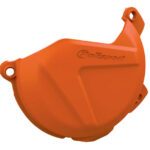 Protection de carter d'embrayage Polisport orange pour Husqvarna FC250 / FC350 2014-2016