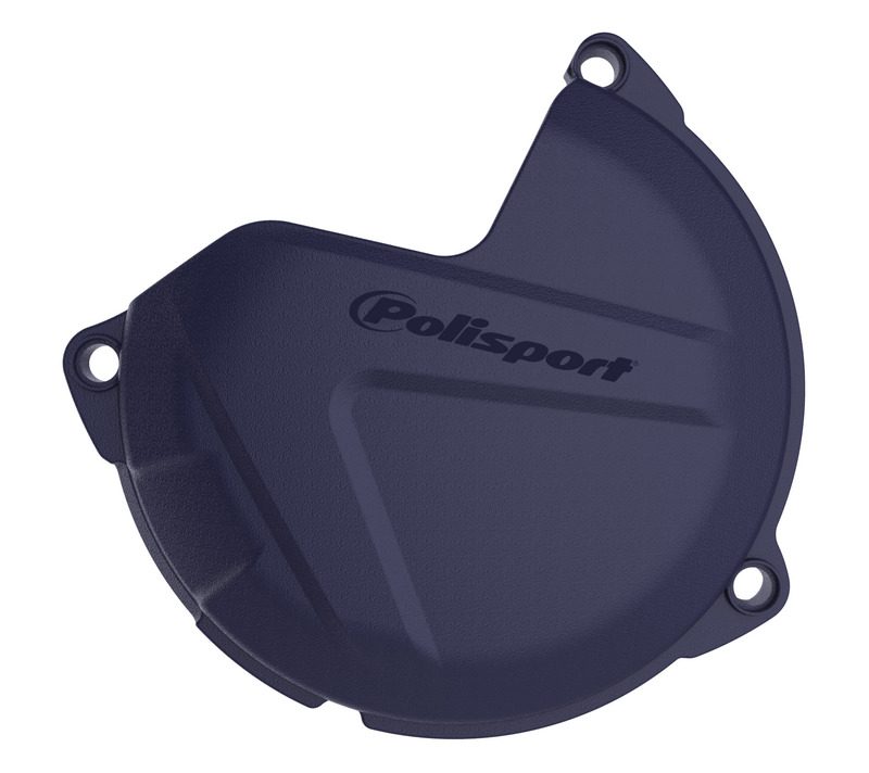 1057490-1-800Wx800H.jpeg Protection de carter d'embrayage Polisport bleu pour Husqvarna TX125 2021-2025 – Image 1