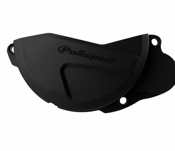 Protection de carter d'embrayage Polisport noir pour Kawasaki KX450F 2006-2018