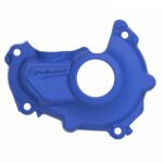 Protection de carter d'embrayage Polisport bleu pour Husqvarna FX350 2014-2025
