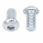 Vis tête bombée épaisse BOLT M6x1x12mm 10 pièces