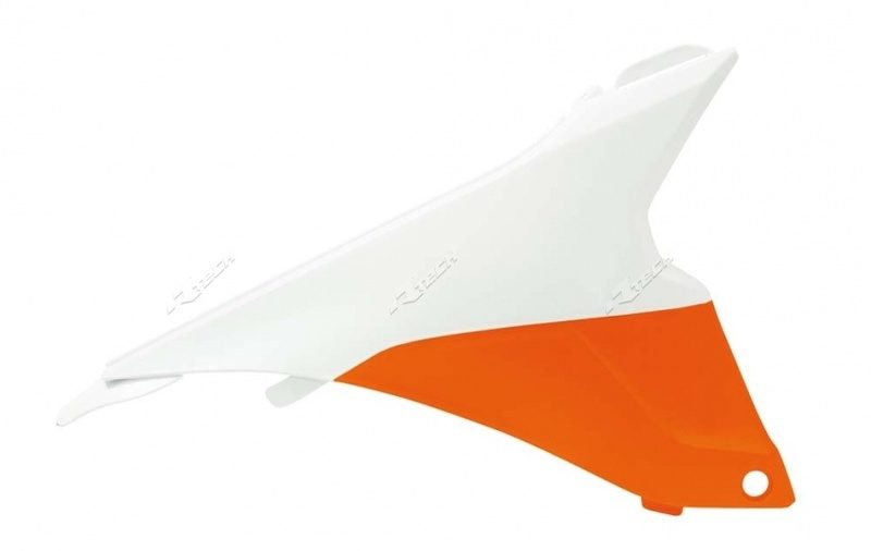 1064802-1-800Wx800H.jpeg Caches boîte à air RACETECH orange/blanc KTM – Image 1