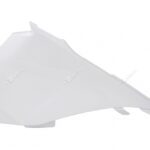 Cache boîte à air gauche RACETECH blanc Husqvarna TC85