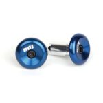Embouts de guidon ODI Aluminium Bleu