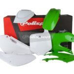 Kit plastique couleur origine (13-14) Kawasaki KX65 Polisport pour Kawasaki KX65 2013
