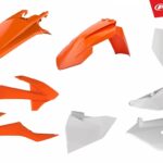 Kit plastique couleur origine (2018) KTM SX85 Polisport pour KTM SX85 2018