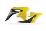 Ouïes de radiateur noir/jaune Suzuki RM-Z250 Polisport – Image 2