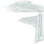 Ouïes de radiateur Polisport transparent pour Yamaha YZ250F 2001-2025