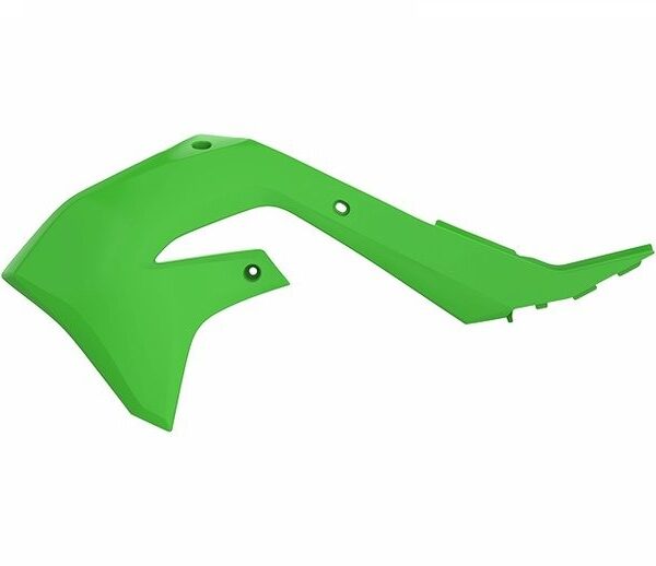 Ouïes de radiateur POLISPORT vert Kawasaki KX450