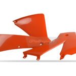 Ouïes de radiateur POLISPORT orange KTM