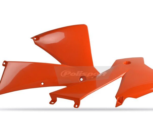 Ouïes de radiateur POLISPORT orange KTM