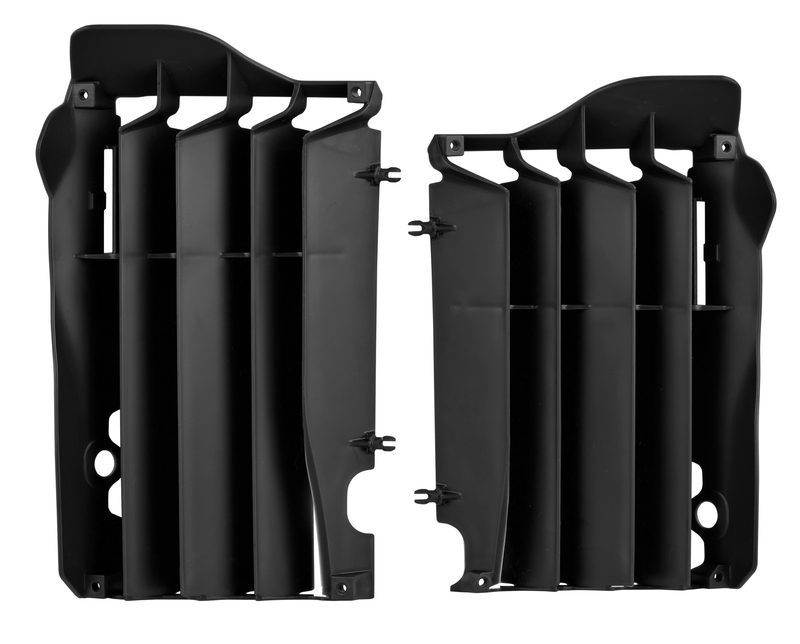 1086390001-1-800Wx800H.jpeg Cache radiateur Polisport noir pour Kawasaki KX250F 2013-2016 – Image 1