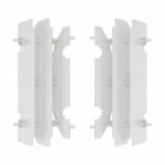 Cache radiateur Polisport blanc pour Suzuki RM125 / RM250 2000-2008