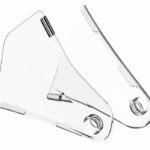 Protections de plaques latérales Polisport transparent pour KTM XC-W250 / XC-W300 / XCF-W 2020-2023