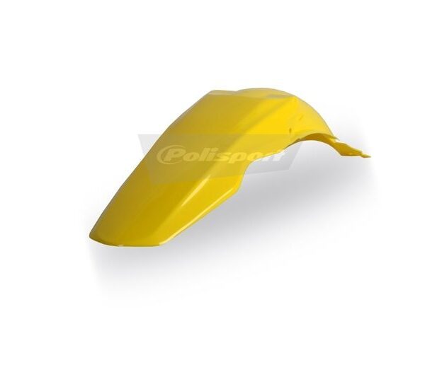 Garde-boue arrière Polisport jaune pour Suzuki RM125 2000-2008
