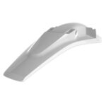 Garde-boue arrière Polisport blanc pour KTM TC125 / TC250 / TE125 + autres modèles compatibles 2005-2007