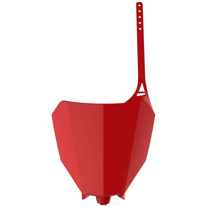 1086669003-1-800Wx800H.jpeg Plaque numéro frontale Polisport rouge pour Honda CRF250R / CRF450R 2017-2021 – Image 1