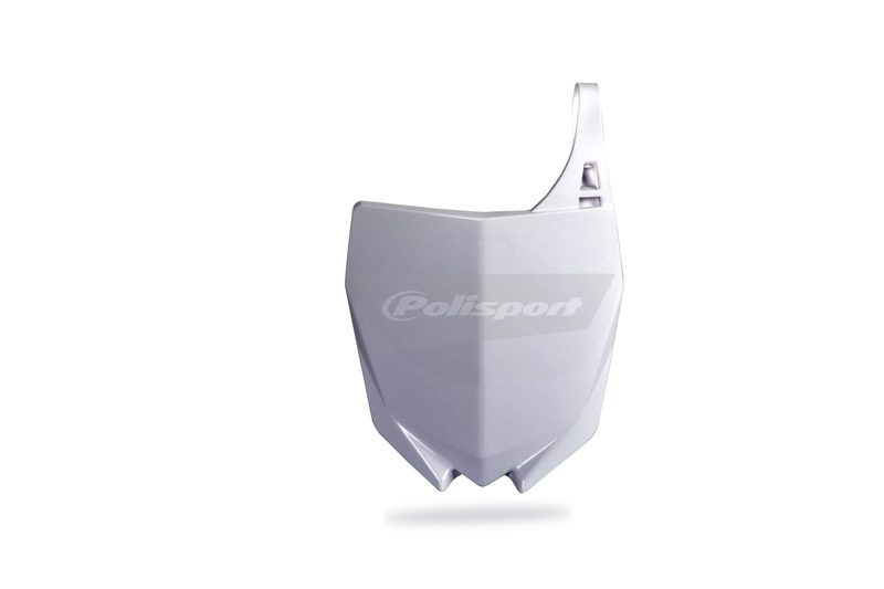 1086675003-1-800Wx800H.jpeg Plaque numéro frontale Polisport blanc pour Yamaha YZ250FX 2015-2019 – Image 1