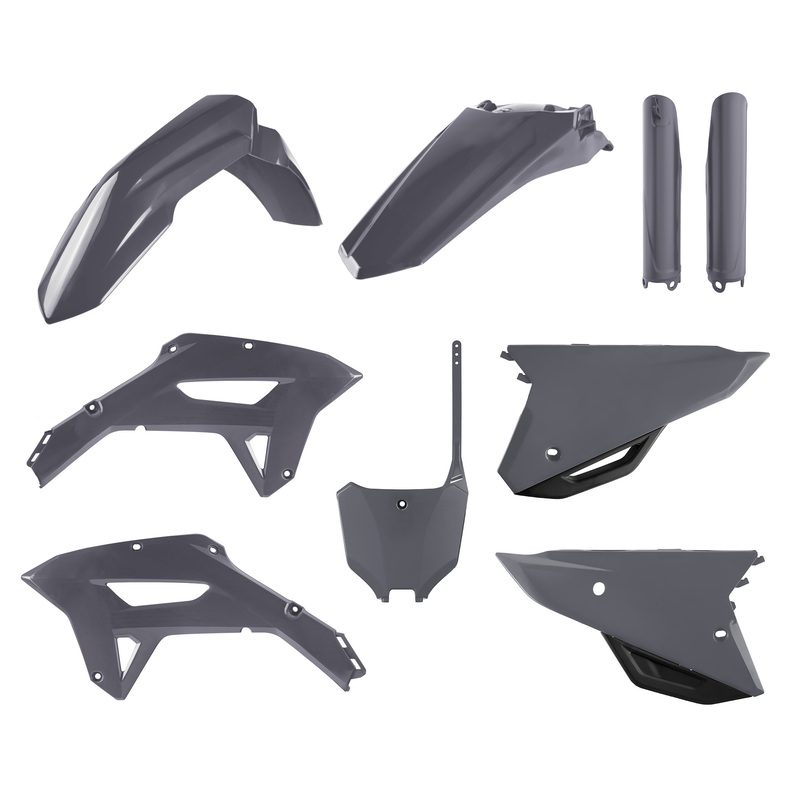 1105695-1-800Wx800H.jpeg Kit plastiques Polisport gris nardo pour Honda CRF450RX 2021-2024 – Image 1