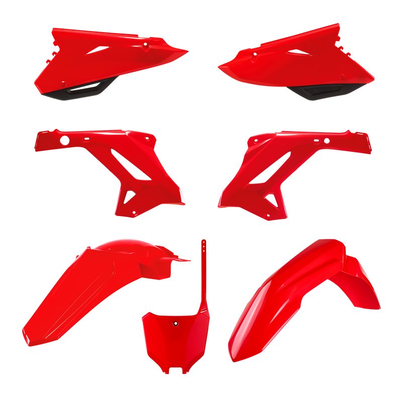 1115006001-1-800Wx800H.jpeg Kit plastique MX Restyling Polisport rouge pour Yamaha CR125 / CR250 2002-2007 – Image 1