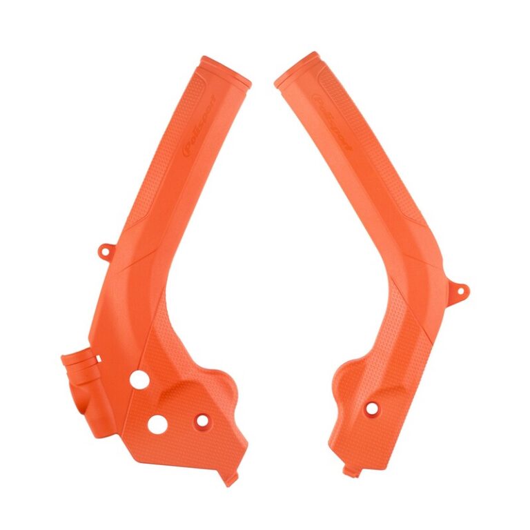 protection de cadre,protection de cadre polisport orange pour ktm sx250 2016-2019