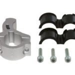 Kit fixation Racetech pour protège-mains Vertigo Ø22/28,6mm - fixe