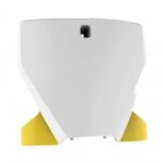 Plaque numéro frontale Polisport blanc pour KTM TX125 / TX250 / TX300 + autres modèles compatibles 2016-2018