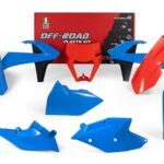 Kit plastique Racetech Vintage bleu/orange édition limitée KTM