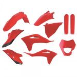 Kit plastique Polisport rouge