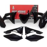 Kit plastiques Racetech Revolution - noir Honda CRF