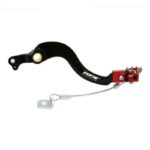 Pédale de frein arrière RFX Pro ST/Rouge) - Honda CRF150 - Noir