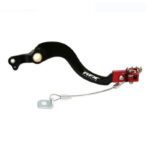 Pédale de frein arrière RFX Pro ST/Rouge) - Honda CRFX450 - Noir