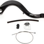Pédale de frein arrière RFX Pro ST (Anodisé dur noir / Anodisé dur Titane) - Kawasaki KXF450