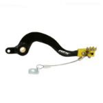 Pédale de frein arrière RFX Pro ST (Anodisé dur Noir/Jaune) - Suzuki RMZ250/450