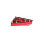 Embout de rechange solide CNC de levier de frein arrière RFX Pro - Rouge