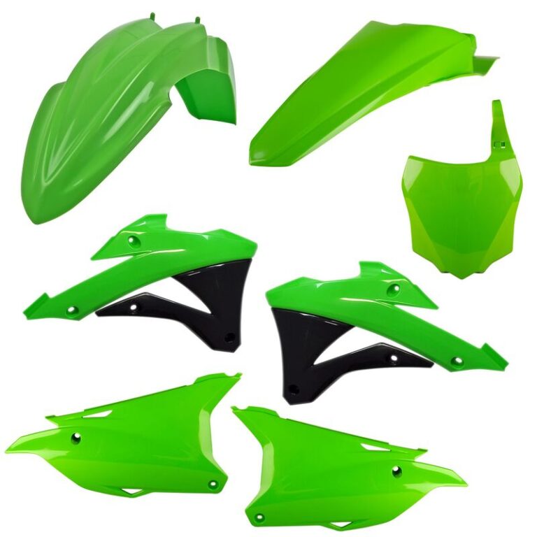 kit plastique couleur,kit plastique couleur origine - kawasaki kx 85 polisport pour kawasaki kx85 2001-2025