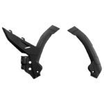 Protection de cadre Polisport noir pour KTM SX/SX-F/XC/XC-F / XC-W/XCF-W 2023-2026