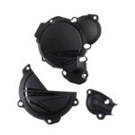 Kit de protections de carter moteur Extreme Polisport noir & noir pour KTM SX250 2023-2025