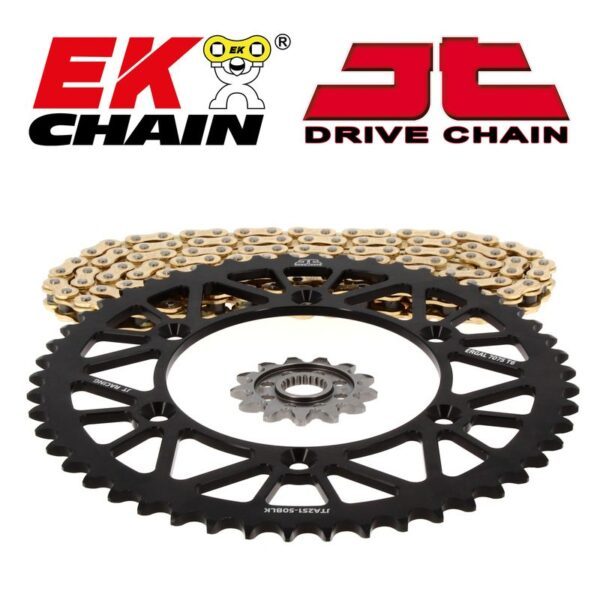Kit chaîne EK/JT 520ZVX3 15/37 - couronne standard