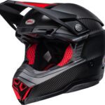 Casque Bell Moto-10 Spherical - Satin/brillant Black/Red