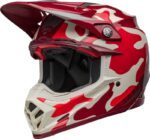 Casque Bell Moto-9S Flex - Ferrandis Méchant Gloss Red/Silver