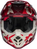 Casque Bell Moto-9S Flex - Ferrandis Méchant Gloss Red/Silver – Image 3