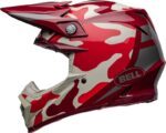 Casque Bell Moto-9S Flex - Ferrandis Méchant Gloss Red/Silver – Image 4