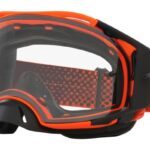 Masque OAKLEY Airbrake MX - Moto Orange B1B écran clair