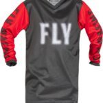 Maillot enfant FLY RACING F-16 - gris/rouge