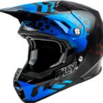 Casque FLY RACING Formula CC Tektonic - noir/bleu/rouge