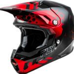 Casque FLY RACING Formula CC Tektonic - noir/rouge/orange