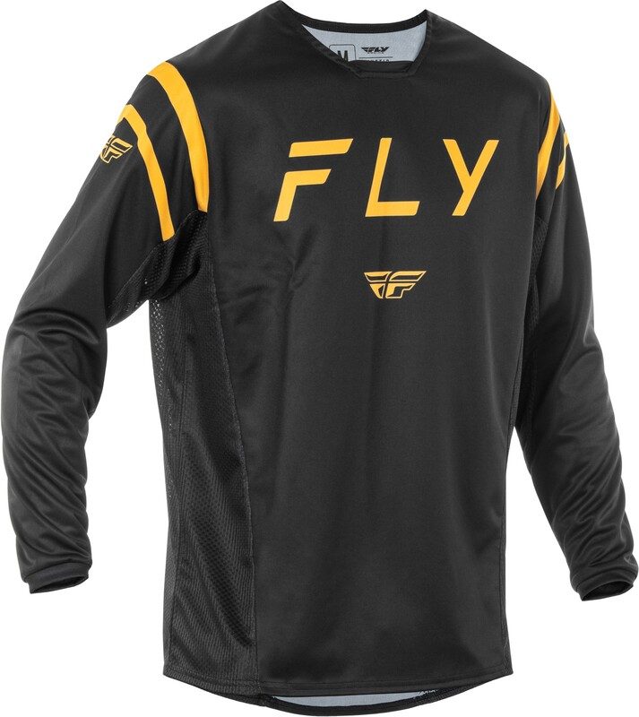 800Wx800H-8009344001-1.jpg Maillot FLY RACING Kinetic Center - noir/or – Image 1