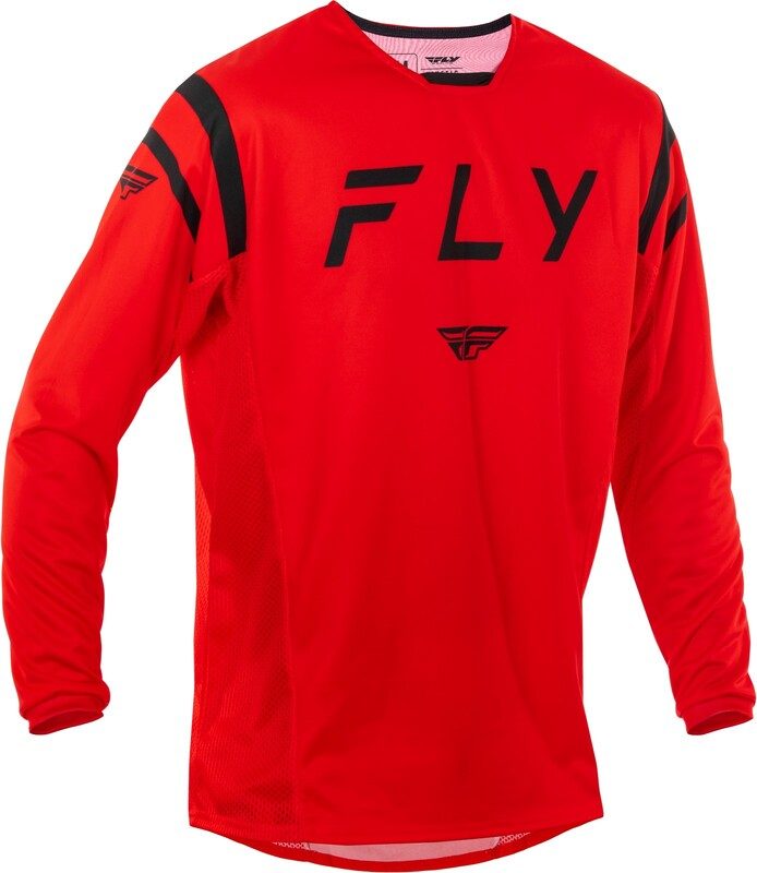 800Wx800H-8009344011-1.jpg Maillot FLY RACING Kinetic Center - rouge/noir – Image 1